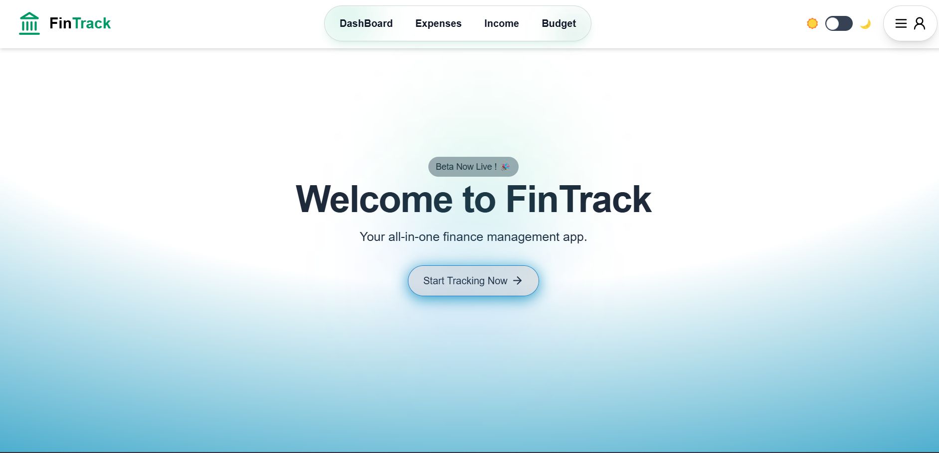 FinTrack Budgeting